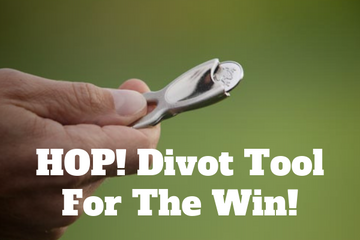 3-in-1 Magnetic Divot Repair Tool, Ball Marker and Club Prop for The Win!