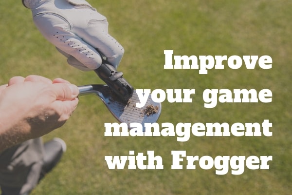 Improve your game management with Frogger Golf's innovative line of golf accessories