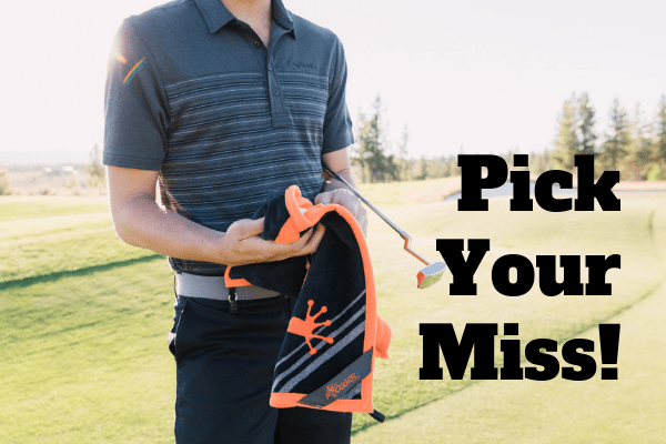 Golf tips: know where to miss the ball.