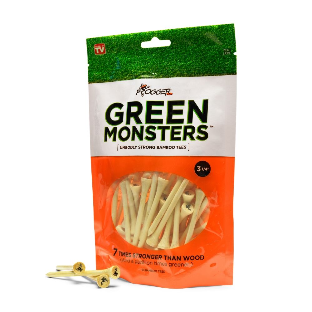 Green Monsters™ 2 ¾” Bamboo Golf Tees