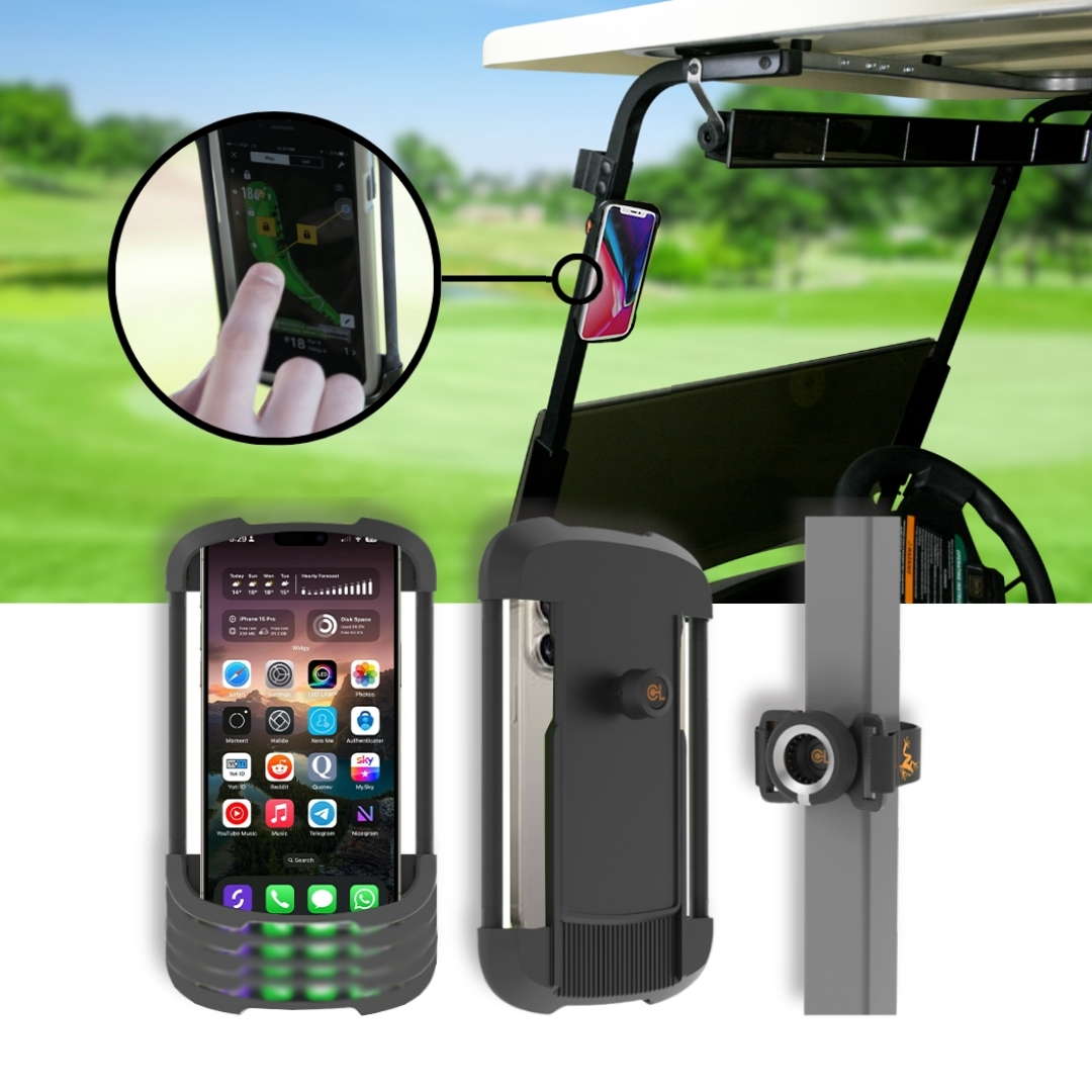 Golf bag land shops line phone